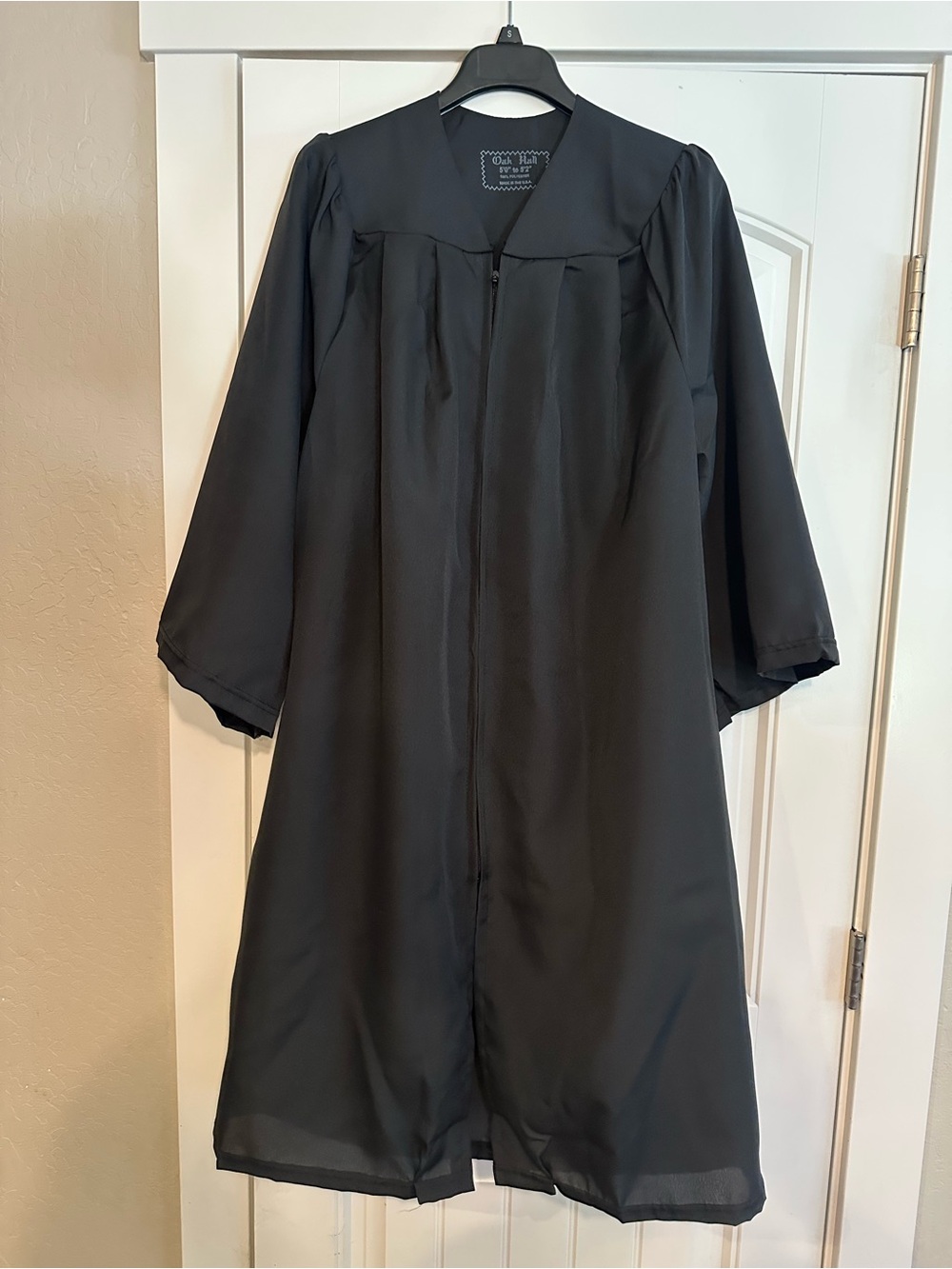 Classic Black Graduation Gown